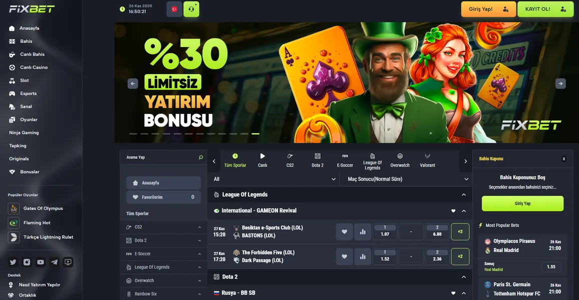 Fixbet Müşteri Desteği ve İletişim Kanalları